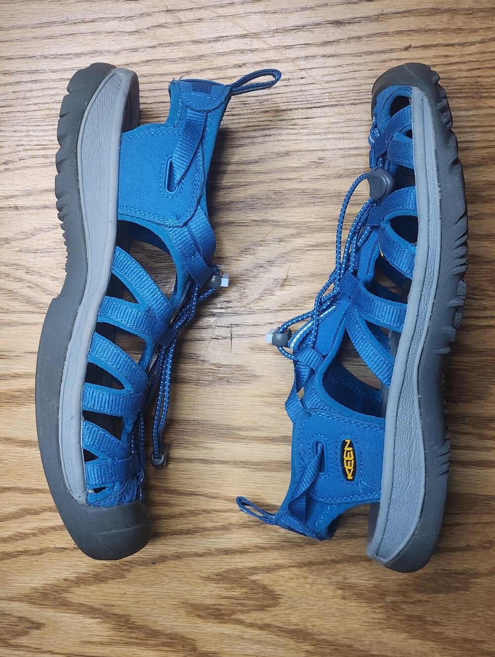 KEEN Womens Blue Closed-Toe Active Sandals Size 11 Like New - Picture 6 of 14